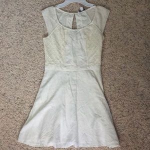 AE cream dress, size 0